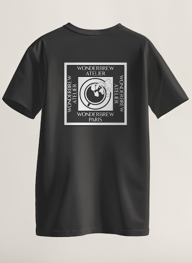 WonderBrew Black & White Tee